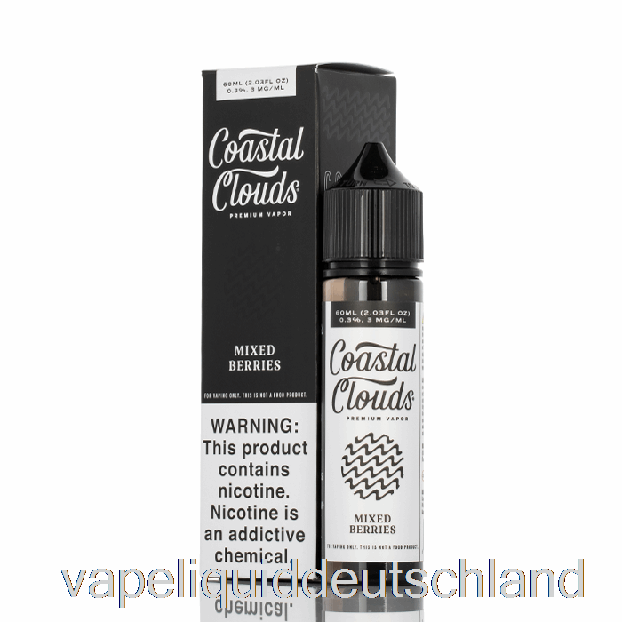 Gemischte Beeren - Coastal Clouds Co. - 60 Ml 3 Mg Vape-Flüssigkeit